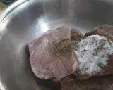 A picture of step 2 of Beef Steak.