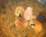 A picture of step 12 of Egg Methi Matar Malai.