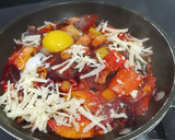 Foto del paso 2 de la receta: Verduras al horno con huevo al vapor