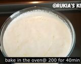 A picture of step 3 of Rice cake (Mkate wa mchele.