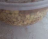 Pikáns lencsefőzelék,joghurttal,roppanós virslivel 🥣🥣🥣 recept fázis 1 fotója