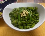A picture of step 3 of Green peas (Hare matar) ki Sabzi.