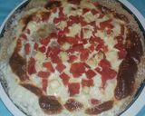 صورة لخطوة 4 من وصفة بيتزا الجبن بالطماطم🍕
