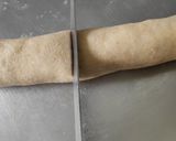 A picture of step 5 of Savoury Pin Wheels 😋.