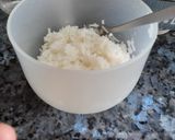 A picture of step 1 of Quick Low-Fat Mango Sticky Rice.
