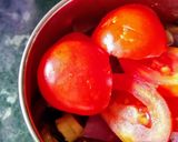 A picture of step 2 of Traditional Mixed Veggies Curry.