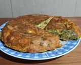 Foto del paso 4 de la receta: Tortilla de papas fritas sobrantes