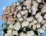 Foto del paso 1 de la receta: Curry verde de pavo con anacardos