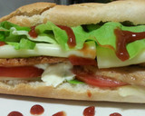 Foto del paso 4 de la receta: Bocata de lomo y doble de queso