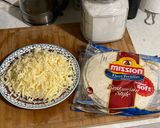 A picture of step 4 of Tortilla Lasagna.