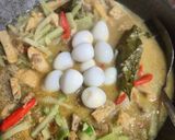 Foto langkah ke 7 dari resep Sayur Labu Tahu Telur Puyuh.