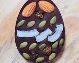 Foto del paso 4 de la receta: Figura de chocolate con forma de huevo 🥚"Huevo de Pascua" versión saludable, nutritiva y fácil