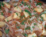 A picture of step 1 of Fish (Baked Carp with Potatoes and Onions) 🧜♂️.