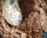 A picture of step 3 of Luxurious walnuts meet the desi sweetness.