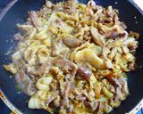 A picture of step 3 of Perfect for BBQs★Special Marinated Pork Stir-Fry.