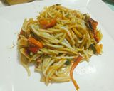 Foto del paso 7 de la receta: Wok de verduras con fideos de arroz