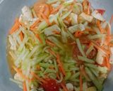 Foto langkah ke 6 dari resep Tumis Labu Siam, Wortel, dan Tahu.
