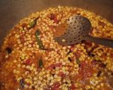 A picture of step 2 of Chane ki daal pulao.