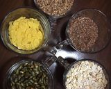 عکس مرحله 1 از دستور انرژی زای خونگی (گرانولا بار مغذی)