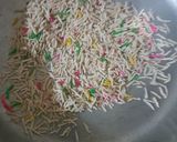 A picture of step 1 of Eid special hath k bne seviyan.