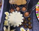 Foto del paso 8 de la receta Flan de quesos🧀 con thermomix y aperitivo de gazpacho con jamón de jabugo🐖