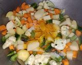 मिक्स वेजिटेबल (mix vegetable recipe in hindi) रेसिपी चरण 2 फोटो