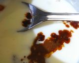 A picture of step 2 of Coffee Custard.