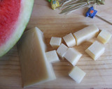 Foto del paso 1 de la receta: Aperitivo de sandía y queso manchego