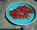 Foto del paso 5 de la receta: Ensalada de espinacas y tocino