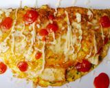 Foto langkah ke 5 dari resep OMROT Kesiangan (Omelette Roti).