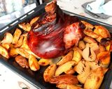 Egészben sült csülök recept fázis 2 fotója