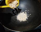 A picture of step 1 of Chocolate oats pancakes.