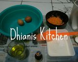Foto langkah ke 1 dari resep Carrot cake panci teflon (tanpa oven) bolu wortel kukus.