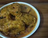 A picture of step 8 of Soya chaap korma.