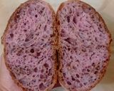 Foto langkah ke 25 dari resep Purple Sweet Potato Tri-Colour Quinoa Sourdough Bread (Oven Tangkring).