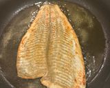 A picture of step 2 of Pan Fried Fish with Basil Lemon Sauce.