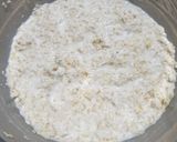 A picture of step 1 of Oats Paneer Chila.