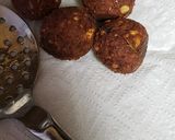 A picture of step 4 of Beetroot falafel.