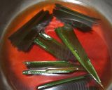 Foto langkah ke 3 dari resep Dadar Gunting Pandan.