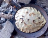 A picture of step 4 of Millet chapati.