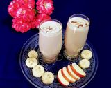 A picture of step 4 of Apple Banana Smoothie.