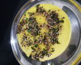 A picture of step 6 of Masala rava dhokla cake.