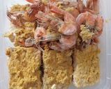 Foto langkah ke 3 dari resep Tahu Tempe Udang Serundeng.