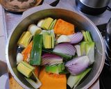 Foto del paso 1 de la receta: Sopa crema de verduras