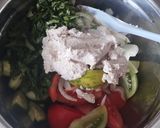 Φωτογραφία βήματος 4 της συνταγής Σαλάτα με σάλτσα καρυδιού
