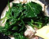 A picture of step 6 of Easy Creamed Spinach and Chicken.