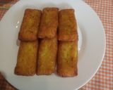 Foto del paso 4 de la receta: Crujientes de patatas con queso y espinacas en Freidora de Aire o Horno