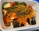 Une image de l'étape 9 de Aubergines, carottes et tomate au four.