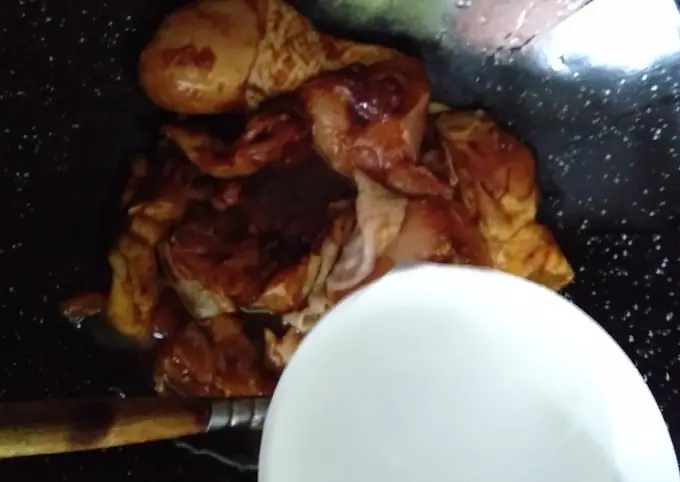 Langkah-langkah untuk membuat Cara membuat Ayam bakar rumah an