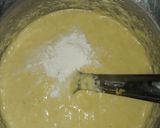 A picture of step 2 of Raswala sour sweet dhokla.